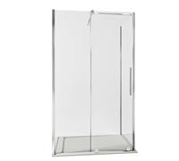 Box Doccia Angolare 70x180 cm 1 anta Scorrevoli senza Profili in Cristallo