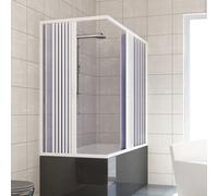 Box sopravasca Nadia 2 ante 70x140cm con apertura angolare