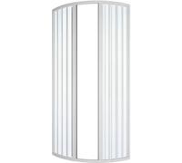 BOX DOCCIA CIRCOLARE A SOFFIETTO MODELLO ILARIA LUX Cabina PVC 75 x 75 cm