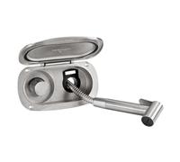 Box doccia Elissa inox-doccia Tiger tubo nylon2,5m - 1 PZ Osculati - 15.323.60