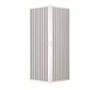 GRANISUD Box Doccia in PVC - 2 Lati - Apertura Angolare - 70 x 90 cm