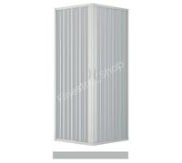 Box doccia in PVC Luna 2 Lati Apertura Angolare Varie Misure e Colori