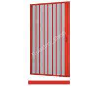 L R Box Doccia Estensibile a Soffietto in PVC Bianco Cm 75 x 185 H