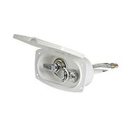 Box doccia New Edge bianca tubo PVC 2,5 m uscita posteriore - 1 PZ Osculati -