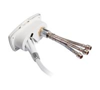 Box doccia New Edge bianco tubo inox 4 m - 1 PZ Osculati - 15.158.21 - 1515821