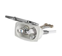 Box doccia New Edge cromata tubo PVC 4 m uscita trasversale - 1 PZ Osculati -