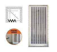 BOX DOCCIA PARETE DOCCIA BRIXO ANTA UNICA PVC MURENA H.185 LARGHEZZA 110/120CM