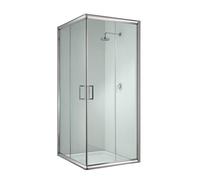 Box Doccia Quadrato 75x75 H198 Trasparente 6mm mod. Alabama