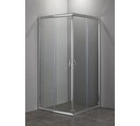 BOX DOCCIA QUADRATO NOLAN 90X90 CROMO LUCIDO CRISTALLO SP 6MM