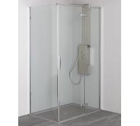 Box Doccia rettangolare 160x70 porta battente con fisso in linea GL8 Kinedo