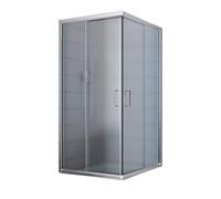 BOX CABINA DOCCIA BAGNO 70x100 RETTANGOLARE VETRO ANGOLARE CRISTALLO SCORREVOLE