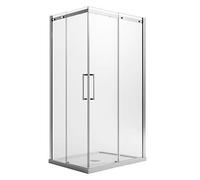 Box Doccia Rettangolare 70x100CM H200 Vetro Trasparente 8mm Destra mod. Prime Corner