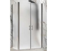 Box Doccia Saloon Satinato Apertura Interna Esterna H200 6mm