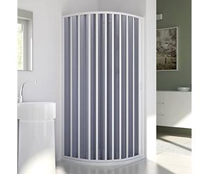 Box Doccia Semicircolare 70x90CM Raggio 55 H185 PVC mod. Sharp Laterale