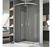 Box doccia semicircolare 90x90 CM H185 trasparente mod. Junior