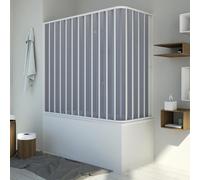 BOX DOCCIA SOPRA VASCA ANGOLARE IN PVC LATERALE 70X170 CM CABINA H150