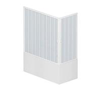 Box sopravasca Nadia 2 ante 70x160cm con apertura angolare