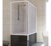 BOX DOCCIA 70x170 CM CABINA ANGOLARE SOPRA VASCA A SOFFIETTO IN PVC 14 COLORI