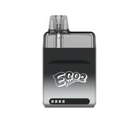 Box ECO Nano 2 Kit Va-poresso Batteria Integrata 1000mAh (Grigio urbano) Display LED a 4 livelli Flusso d'aria regolabile Cartuccia da 6 ML ECO Nano Pod E-Cigarette Originale - No Nicotine