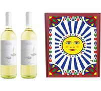 BOX ELEGANTE VINO ALCESTI HEILA BIANCO 2 BOTTIGLIE DA 75CL