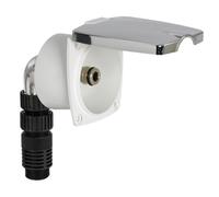 Box entrata acquia con riduttore di pressione New edge bianco