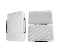 Box Esche da Pesca Doppio Lato con Foro di Scarico a Forma di Y per Scarico Acqu