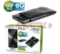 BOX ESTERNO 2,5 HARD DISK DRIVE USB 3.0 ALLUMINIO PC COMPUTER SATA PORTATILE HDD