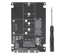 Box esterno con supporto per la conversione SATA per SSD M.2NGFF B&M Key in SATA da 2,5 pollici, convertitore per hard disk, superficie resistente al