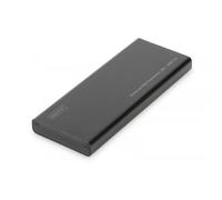 Box esterno digitus usb 3.0 per ssd m2 x i moduli: 80,60,42,30mm alloggiamento in alluminio