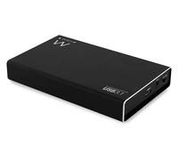 Custodia per disco rigido/SSD Ewent EW7070 da 2,5" USB-C nera