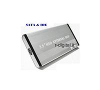BOX ESTERNO SATA & IDE 3.5 LINQ USB HD HARD DISK 3.5" CASE PC NOTEBOOK COMPUTER