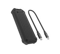 Box Esterno SSD Icy Box IB-1827MCP-C31 M.2 Alluminio Nero USB-C 10 Gbps resistente