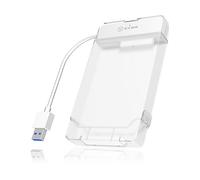 ICY BOX IB-AC703-U3 Box esterno HDD/SSD Bianco 2.5"