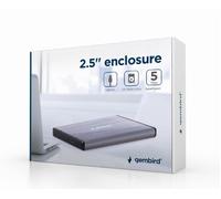 Box Esterno Techmade Gembird USB 3.0 2,5 per Hard Disk SATA Alluminio Leggero