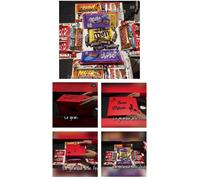 BOX EXPLOSION SCATOLA CIOCCOLATA Kinder SAN VALENTINO IDEE esplosiva REGALO FIDA