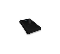 Box ICY BOX IB-233U3-B 2.5" ABS Alluminio Silicone Nero Supporto Hot-Swap UASP