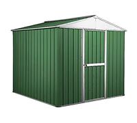 Box in Acciaio Zincato Casetta da Giardino in Lamiera 2.75 x 1.75 m x h2.12 m - 87 KG - 4,81 metri quadri - VERDE
