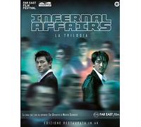 INFERNAL AFFAIRS TRILOGIA 1-2-3 Bluray serie completa box 3 dischi NUOVO