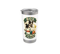 BOX JUMP FETCH Flyball Cane Staffetta Squadra Bicchiere termico in acciaio inox doppia parete