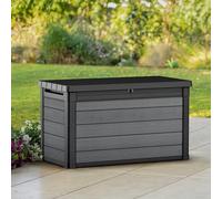 Box Keter da giardino grigio in resina Evotech. Baule porta attrezzi rinforzato