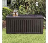 BAULE ROCKWOOD IN RESINA MARRONE DA 570 LITRI 155 x 72,4 x 64,4 CM - KETER
