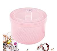 Box manicure, cassetta degli attrezzi per manicure - Custodia per manicure staccabile a doppio strato chiaro professionale | Organizzatore di stoccaggio portatile non slip per il salone per unghie dom