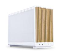 Case Lian Li DAN Cases A3mATX Legno Edition PC Micro-ATX Buche Bianco Mini-Tower