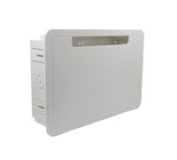 Box Multimediale da Parete per TV da 9 Pollici, Presa TV da Incasso e Contenitore di Rete per /per TV/Fire TV Stick/per One Connect