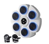 Box Music Machine - Dispositivo di allenamento intelligente con musica e reazione guidata, macchina da boxe | parete per la coordinazione dei bambini a casa, mobilità giocando