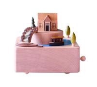 Box Musicale - Bentry Musical Boxes, Classical Music Box | Armistry Wooden Music Box, Creative Retro Ruot Music Box, Regali di Compleanno di Natale per Decorazione per La Casa Ornamenta