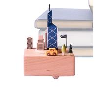Box Musicale - Bentry Musical Boxes, Classical Music Box | Armistry Wooden Music Box, Creative Retro Ruot Music Box, Regali di Compleanno di Natale per Decorazione per La Casa Ornamenta