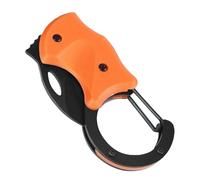 Box Opener - Portable Stainless Steel Foldable Cutter with Carabiner Clip | Compact Safety Tool with Blade, Durable Build & Practical Utility Accessory for Indoor Hiking and Fishing