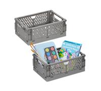 Box organizer Contenitori pieghevoli Scatole impilabili 3,33 L 140 g Impilabile
