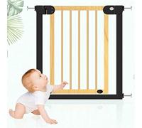 Box per Animali Domestici, Cancello Di Sicurezza, Guardrail, Cancello per Scale, Recinzione per Cucina per Bambini, Cancello Isolato, Colonnine per Scale/a/76-83Cm